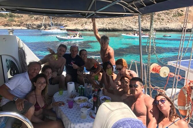 1-Catamaran tour to the Maddalena Archipelago from Cannigione - Brunch, Pasta Lunch, and Sardinian Drinks