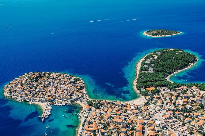1000 islands route - 1.5-Hour Panoramic Flight over Kornati & Šibenik - Trogir and the first look at Kaštela Bay