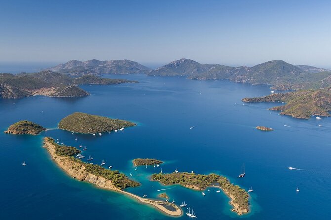12 Islands Boat Tour from Fethiye with Grilled Lunch - Katrancı Island brings the first swim