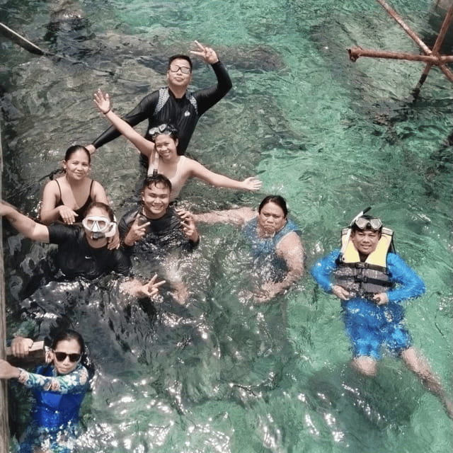 3 Islands Hopping at Gilutungan, Caohagan, Nalusuan + Lunch - Nalusuan Island: a second chance to get in the water