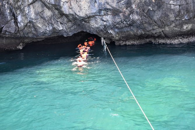 4 Island Snorkel Tour to Emerald Cave by Speed Boat from Koh Lanta - Koh Chueak brings the first underwater stop