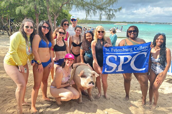 4-Island Tour Swimming Pigs, turtles, snorkeling , rose island, - Who will enjoy this tour most?