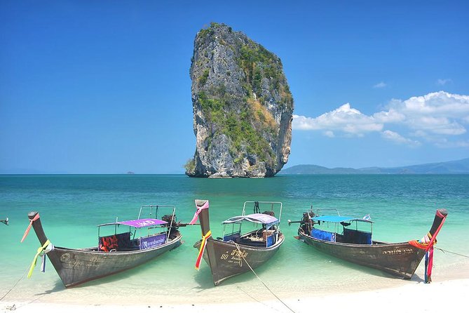 4 Islands Full-day Tour from Krabi with Tub, Chicken, Poda Island & Phra Nang - Poda Island Offers More Room to Relax
