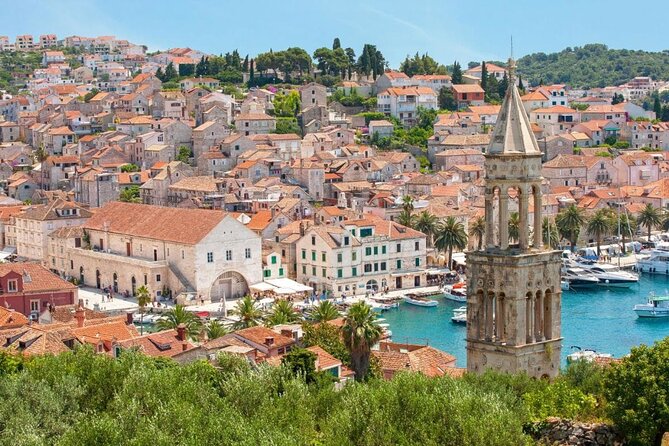 4 Islands Tour from Split to Zlatni Rat, Hvar & Pakleni Islands - Hvar Island in a tight two-hour window
