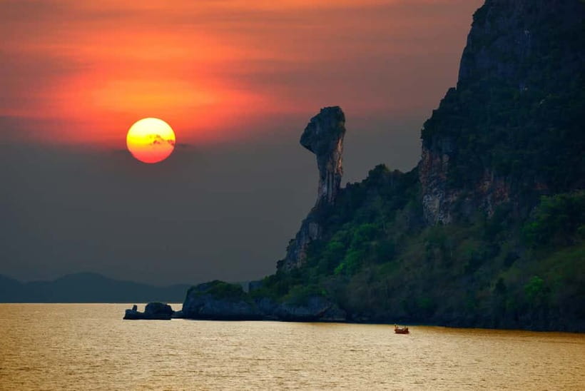 7 Islands sunset tour plus bioluminescent plankton + BBQ - Phra Nang Cave Shrine: a short opening stop