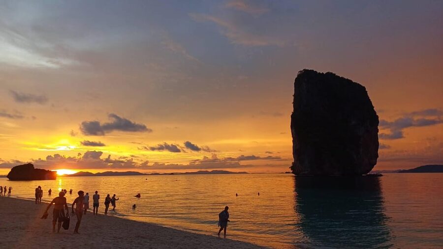 7 Islands sunset tour plus bioluminescent plankton + BBQ - Chicken Island: snorkeling with a famous profile