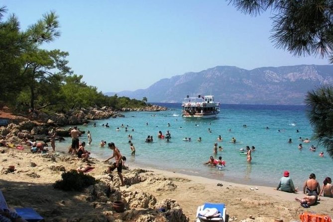 Aegean Islands Boat Trips From Marmaris & Icmeler - Kizkumu Beach and the 600-Metre Sea Walk