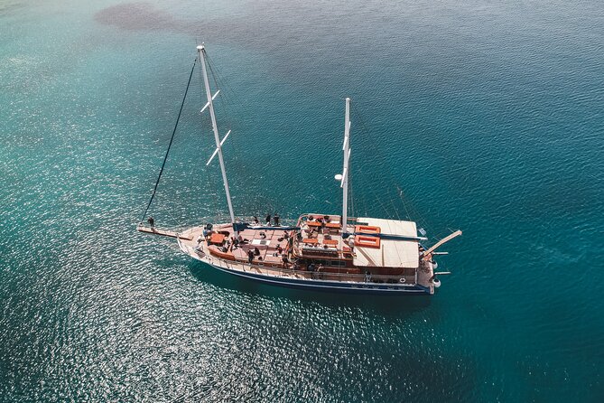 All Day Cruise -3 Islands to Agistri,Moni, Aegina with lunch and drinks included - Moni or Metopi: swimming from the boat