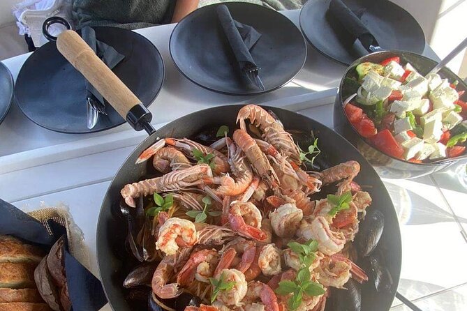 All inclusive Delos & Rhenia Islands tour up to 12 pax (free transportation) - Lunch, drinks, and the crew onboard