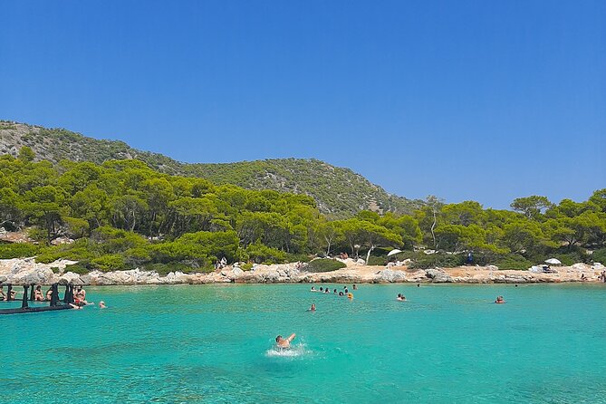 Athens: Full-Day Island Hopping Cruise with Lunch and Swimming - Aegina, pistachios and ancient temples