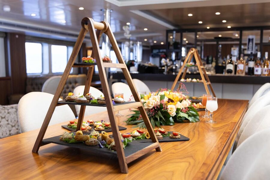 Athens: Saronic Islands Cruise with VIP Area Seating & Lunch - Aegina: choose between town and organized sightseeing