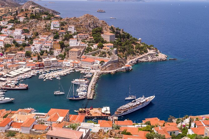 Athens Three-Island Cruise: Hydra, Poros & Aegina w/Lunch Incl - Poros offers a short port stop