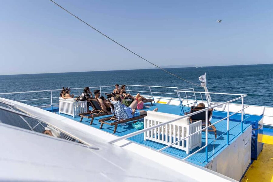 Athens: VIP Swimming Cruise to three islands - The sunset return with DJ and drinks