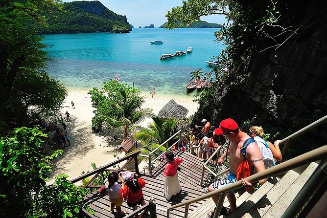 Beyond Angthong 42 Islands Premium Service Trip By Speedboat From Koh Samui - The viewpoint hike on Ko Mae Ko