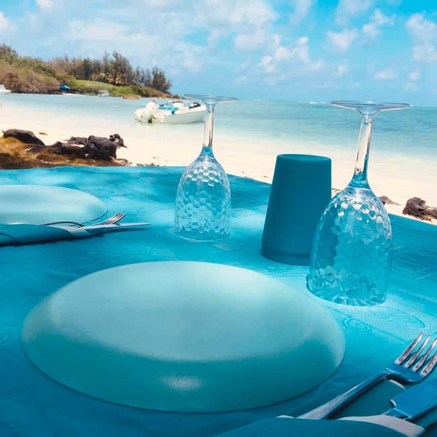 Blue bay: boat trip for ile au cerf (5 islands, barbecue) - Ile aux Aigrettes and the first island views