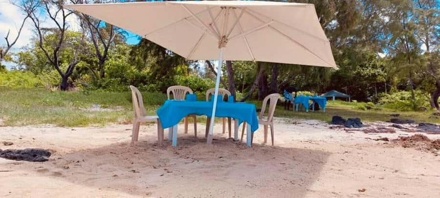 Blue bay: boat trip for ile au cerf (5 islands, barbecue) - Grand River South East and the waterfall stop