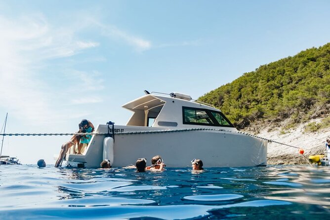 Blue Cave and Hvar 5 Islands full-day Speedboat Tour from Split - Stiniva Cove: the setting is better than the timetable
