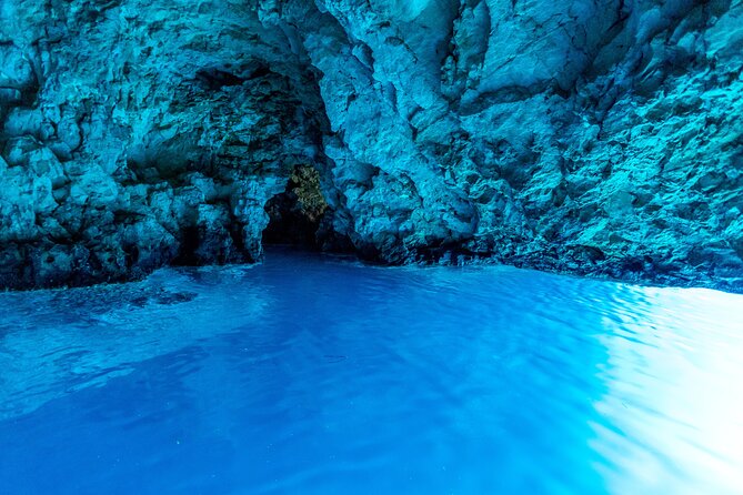 Blue Cave and Hvar 5 Islands speedboat tour | from Split&Trogir - Blue Cave on Biševo: the day’s main natural show