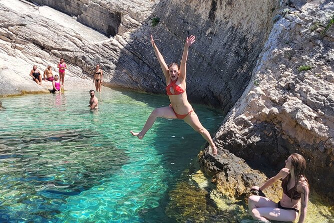 Blue Cave & Hvar, 5 Islands Speedboat with Luxury Seats in Shade - The Pakleni Islands on the way to Hvar