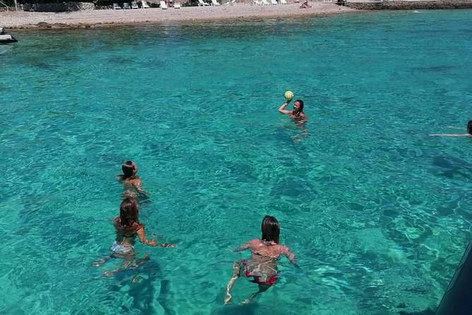 BLUE LAGON & 3 islands full day private speedboat tour - Solta and the sunken ship near Nečujam