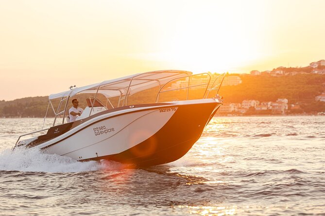Blue Lagoon and 3 Islands Half Day Tour by Speed Boat - Trogir - Blue Lagoon and Krknjasi Bay: two hours in the water