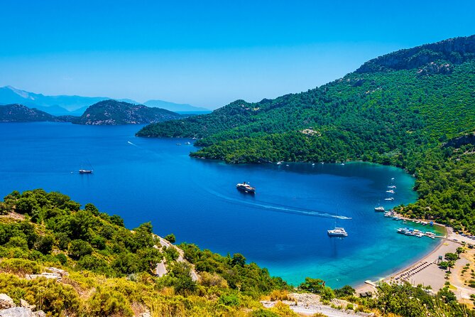 Blue Lagoon, Butterfly Valley and Oludeniz Islands Boat Trip - Crew service and safety equipment