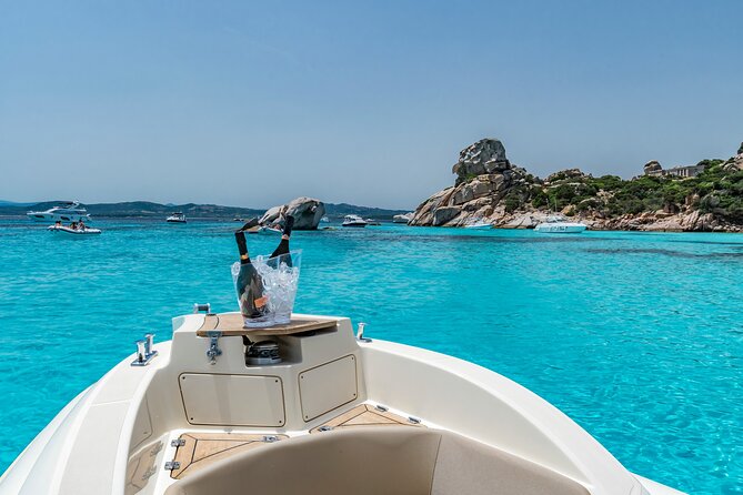 Boat rental with skipper in the La Maddalena Archipelago - Spargi: Emerald Water and Small Coves