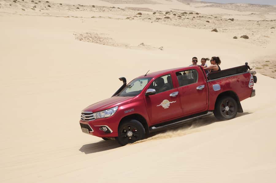 Boavista: 4x4 Island Tour, Santa Monica, Dune, Caves & Lunch - Pickup times, packing, and practical comfort