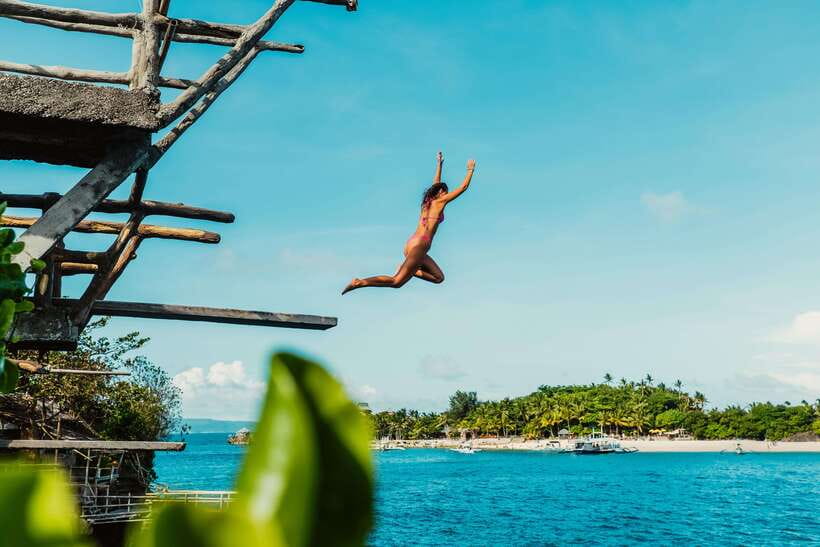 Boracay: Island Hopping & Cliff Jumping by Haqqy Life - A four-hour Boracay outing with a social purpose