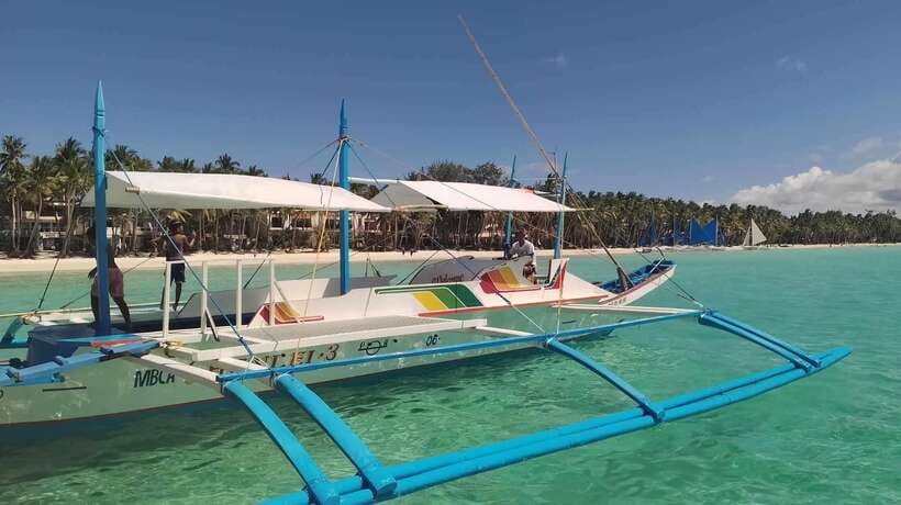 Boracay Island Hopping Experience - Filipino lunch on board