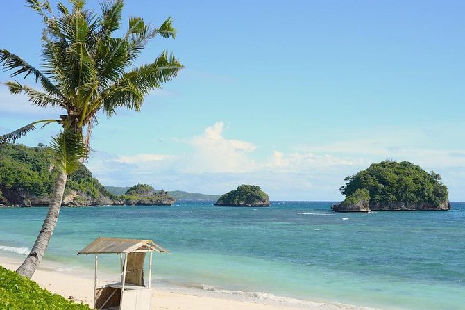 Boracay Island Hopping + Hot Kawa + Parasailing + Helmet Diving - Lunch and the hot kawa at Tabon Beach