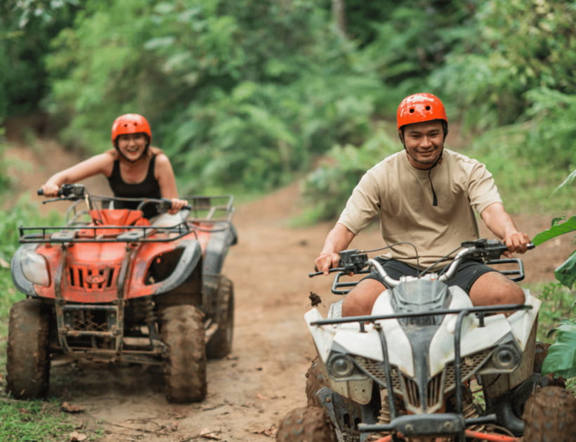 Boracay: Island Hopping with Buffet Lunch & ATV Adventure - Starting the day at Astoria Station 1 or Bolabog Beach