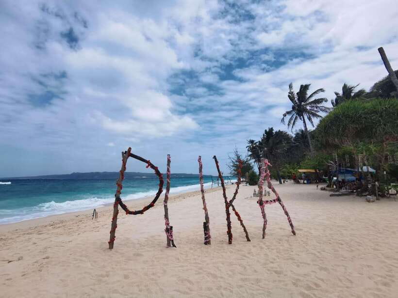 Boracay: Island Hopping with Buffet Lunch & Helmet Diving - Puka Beach offers a quieter change of pace