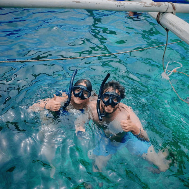 Boracay: Island Hopping with Lunch, Crystal Cove, Snorkeling - Parasailing and the hot kawa bath