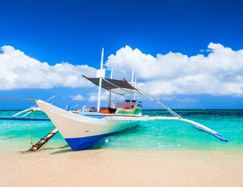 Boracay: Island Hopping with Lunch, Helmet Diving & ATV - The mainland ATV ride: a change from sea to rough trails