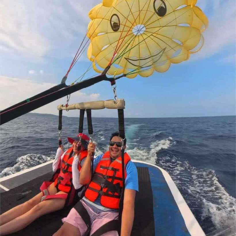 Boracay: Parasailing, Island Hopping, ATV Ride and Kawa Bath - The big picture: one busy day for $70