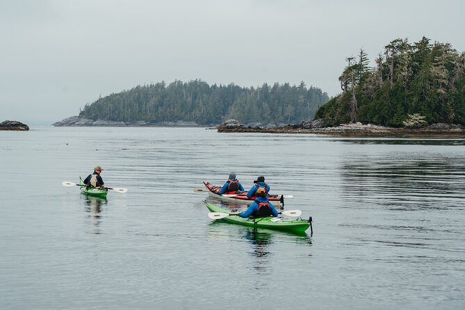 Broken Group Islands Day Tour - Paddling among islands, islets, and beaches