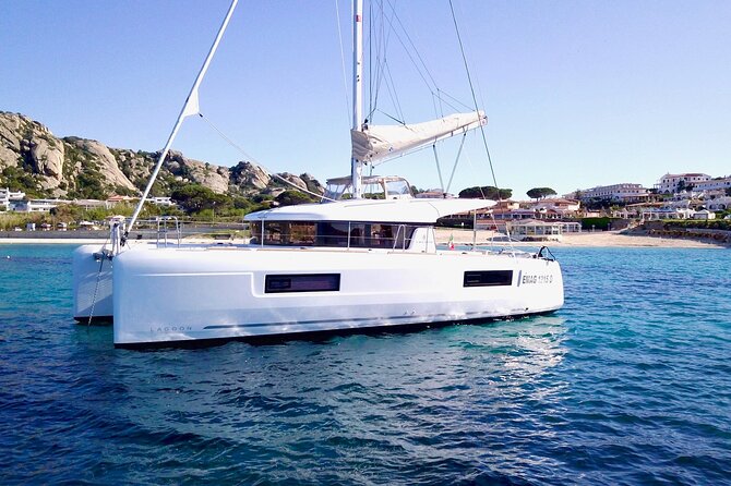 By Catamaran to the La Maddalena Archipelago from Poltu Quatu - Leaving Poltu Quatu at 9:30 a.m.