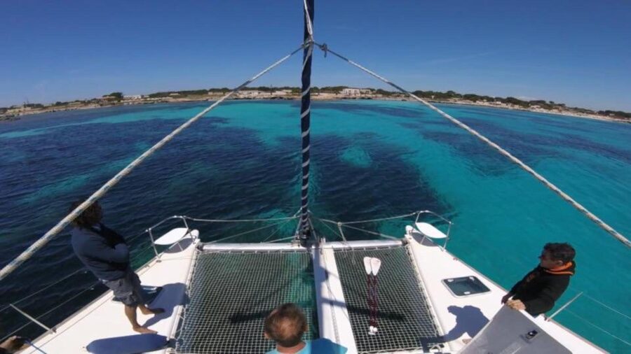 Cannigione: Catamaran daily tour to La Maddalena Archipelago - Spargi and its clear swimming water