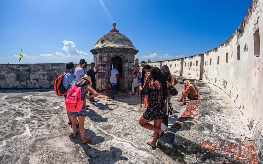 Cartagena: 5 Island Boat Tour with Night Bioluminescent Stop - Bocachica and its coastal fort