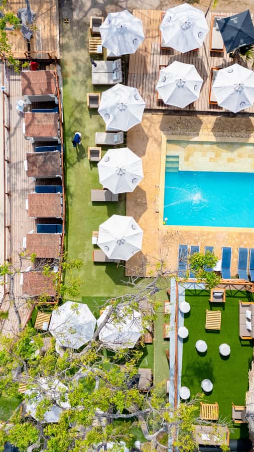 Cartagena: Rosario Islands Daypass Ibbiza Island Beach Club - Music, loungers, and the beach-club mood