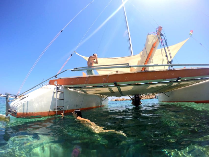 Catamaran: Day trips in La Maddalena's Archipelago - Sailing again before Santa Maria
