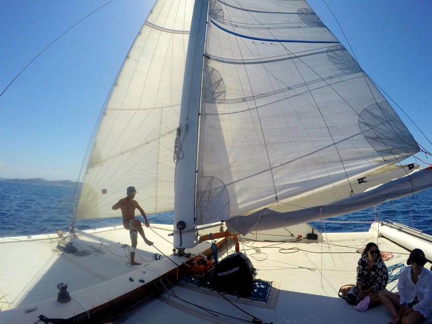 Catamaran: Day trips in La Maddalena's Archipelago - Santa Maria, with another hour in the water