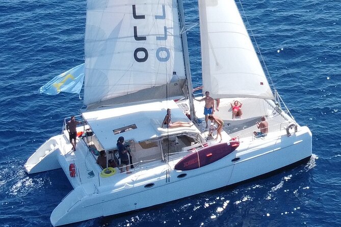 Catamaran tour Archipelago Maddalena (lunch included) - Lunch with Sardinian flavors, wine, and coffee