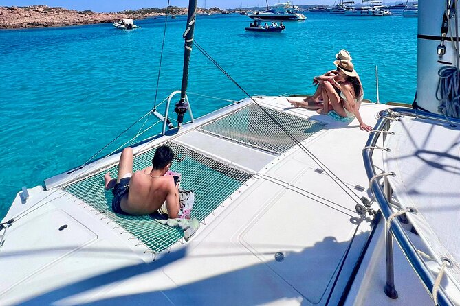 Catamaran tour of the islands of the La Maddalena Archipelago - Razzoli and the Asinelli Pass
