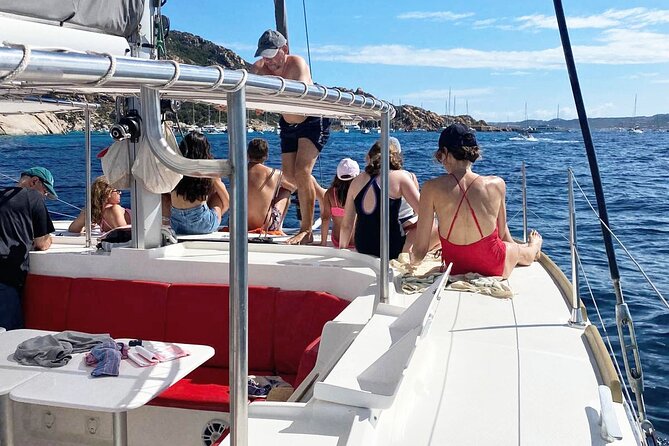 Catamaran tour of the islands of the La Maddalena Archipelago - Lunch, wine, and the social side of the day