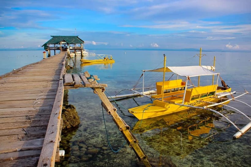 Cebu: Island Hopping 3 Islands + San Vicente Fish + Lunch - San Vicente Fish Sanctuary is the smart opening stop