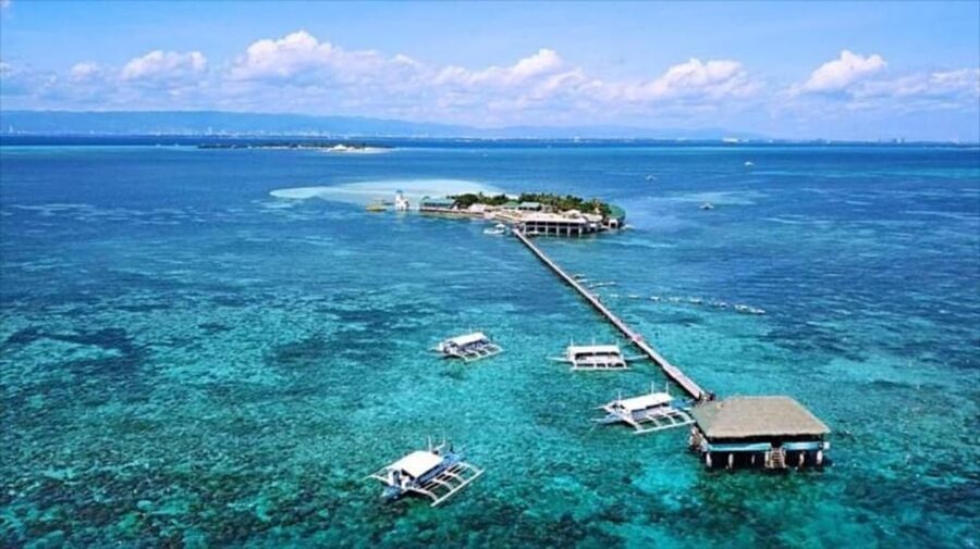 Cebu: Mactan Island Hopping Boat Tour with Lunch - Nalusuan Island: sandbar, swimming, and lunch