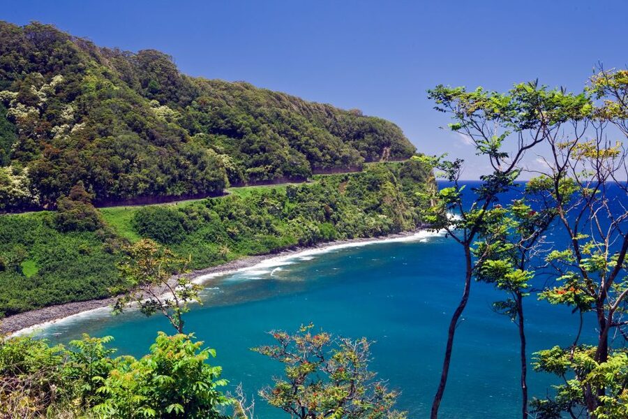 Central Maui: Two-Island Scenic Helicopter Flight to Molokai - Molokai’s sea cliffs and Kahiwa Falls
