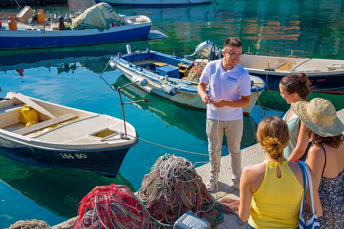 Coastal Vineyards: A Dream Wine Tour to Elaphiti Islands - The boat ride with skipper Marino